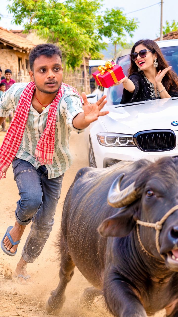 🤣 ई प्यार ना भाई, पूरा खेत बिकवा देगा! 😂🌾 #fouryou #viralreelsシ #terndingreels #fbreelsvideo