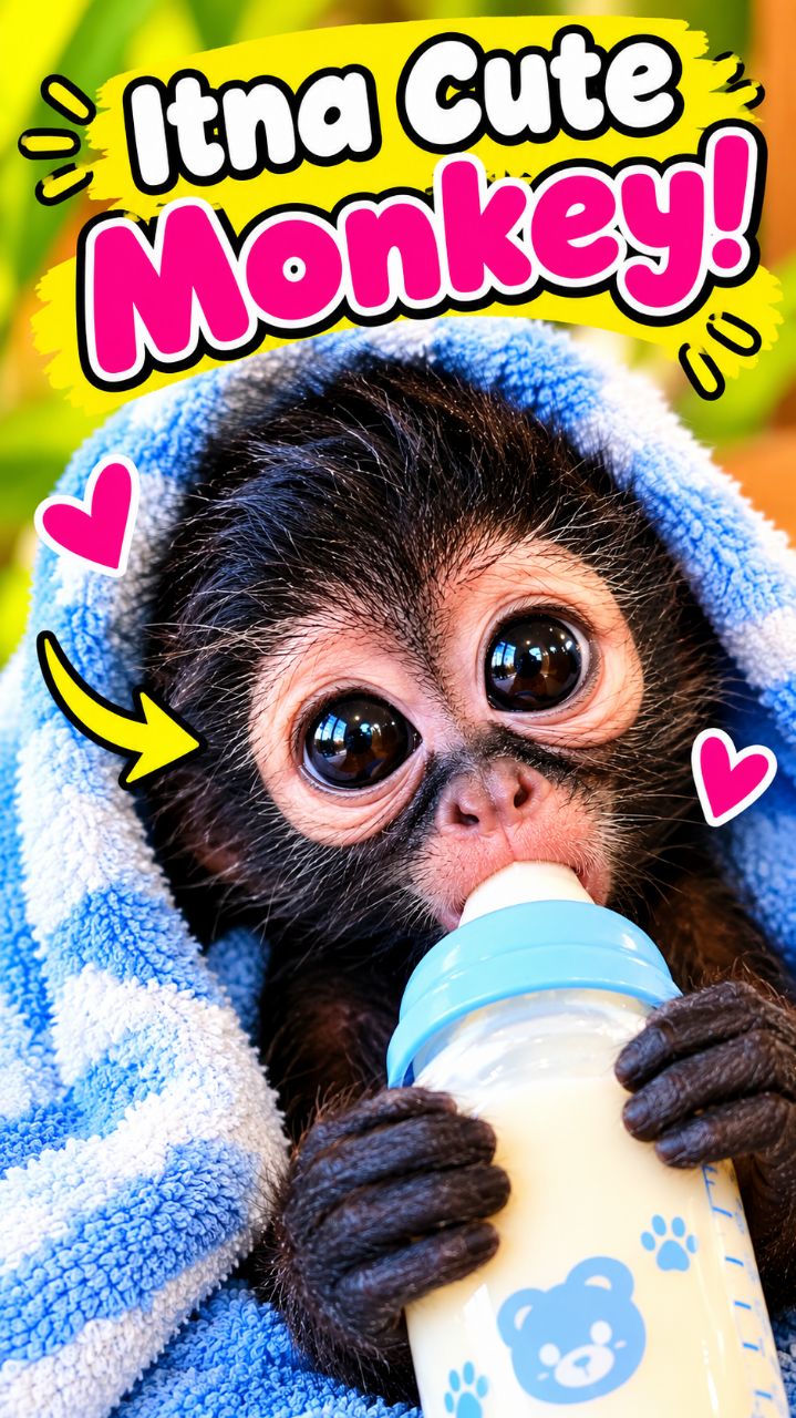 Spider Monkey ki Cuteness aur Masti Dekh Kar Aap bhi Ho Jaoge Deewane!