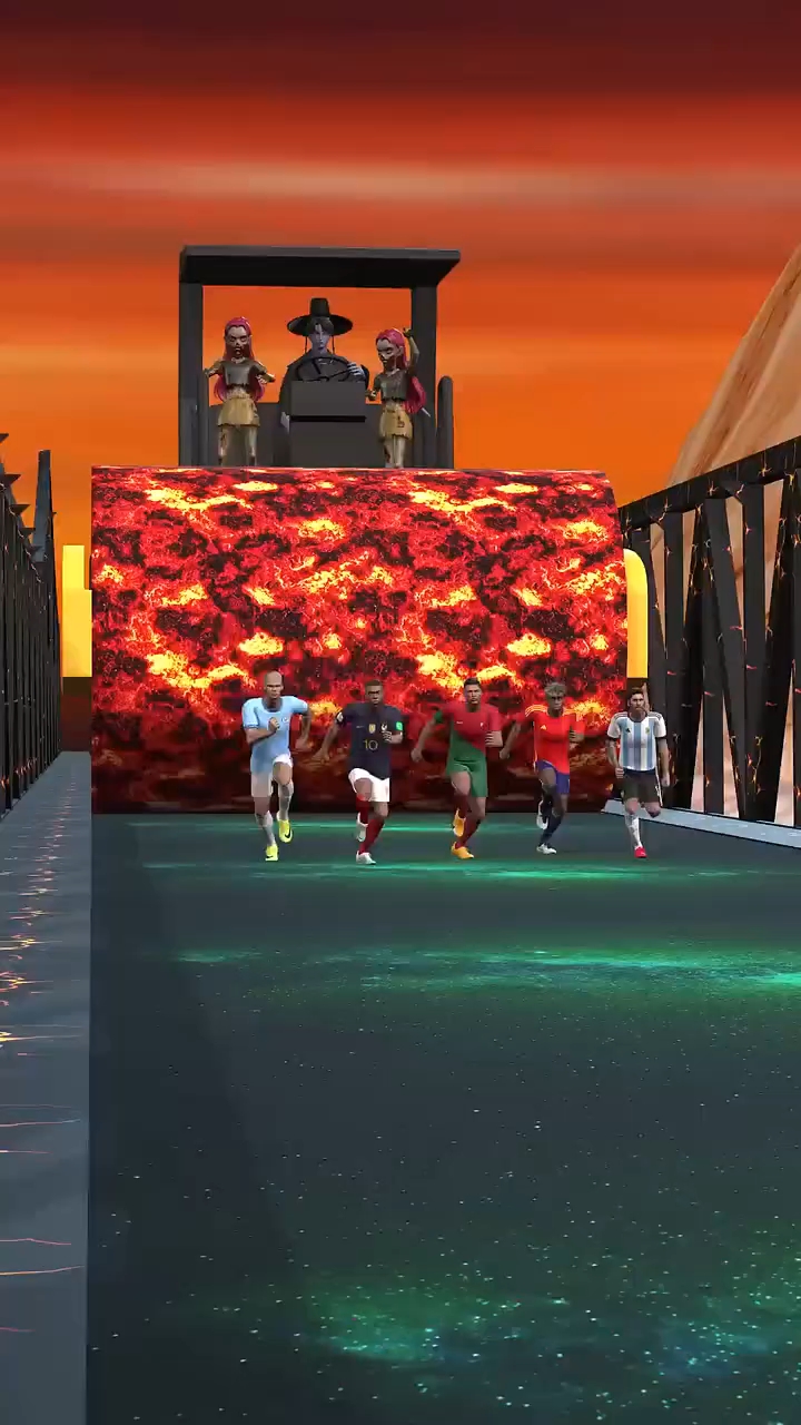 Ronaldo.messi.vs lava track wao win #rell