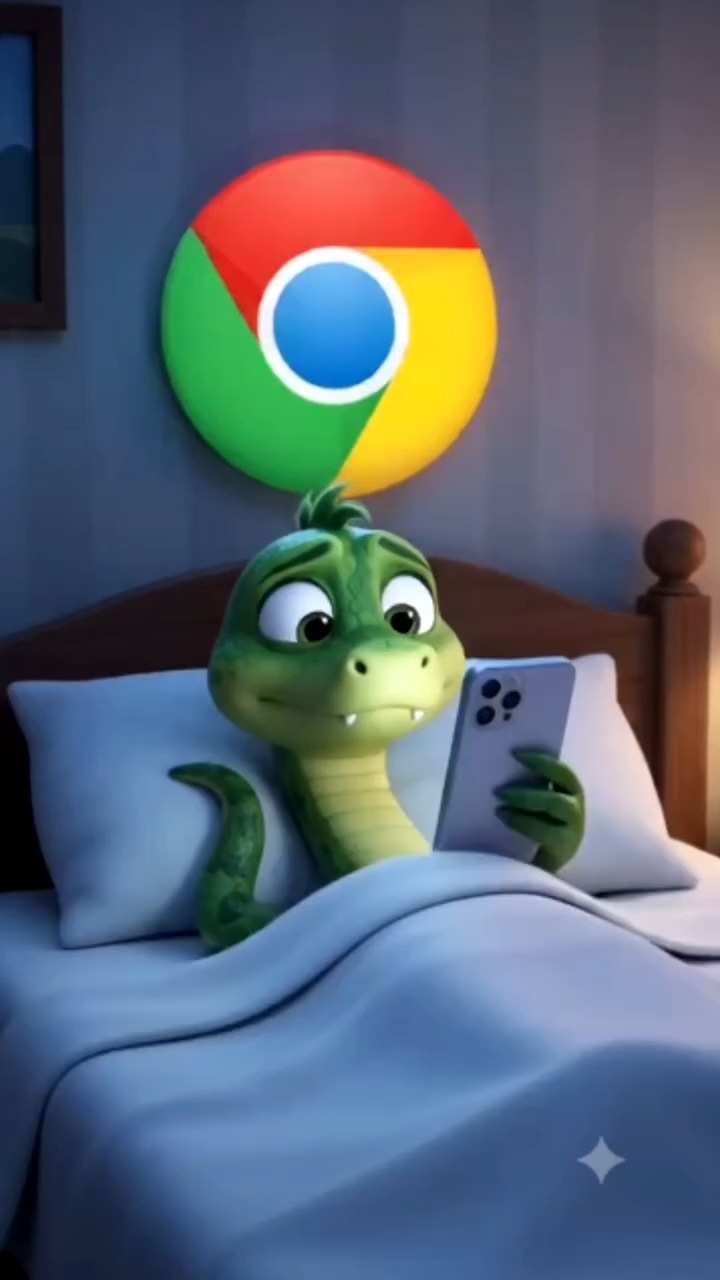 Funny video is a snake green snake
