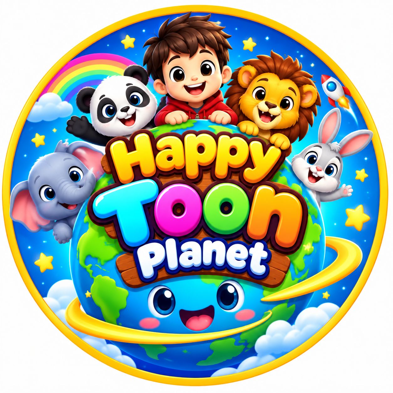 Happy toon planet on Bideo