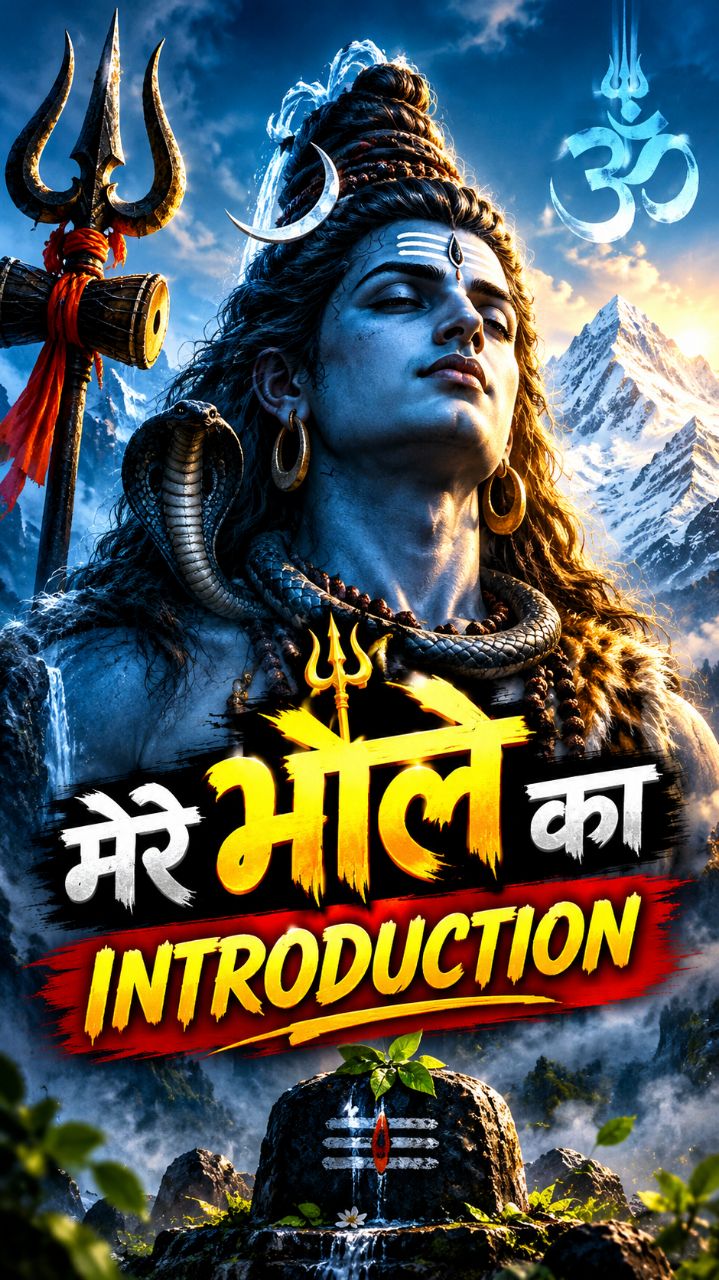 Mere bhole ka introduction 🙏🔱❤️_Har Har Mahadev 🔱🙏