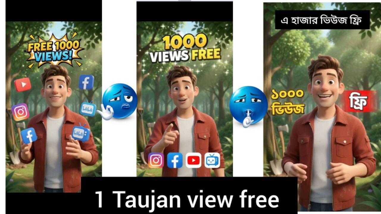 Free 1000 view's all platforms app