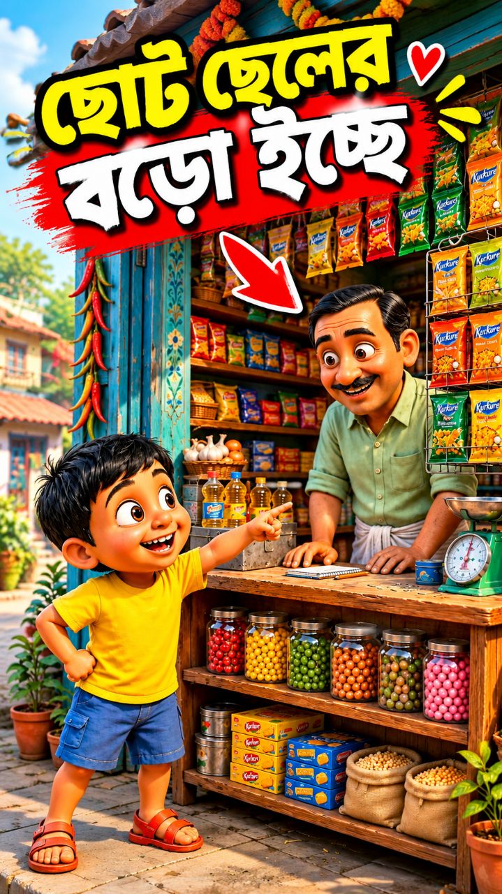 ছোট্টো ছেলের চালাক বুদ্ধি