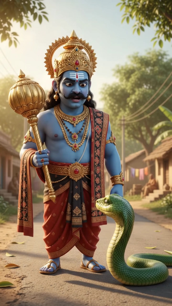 जब Yamraj और साँप बन गए पक्के दोस्त! 🤝🤣