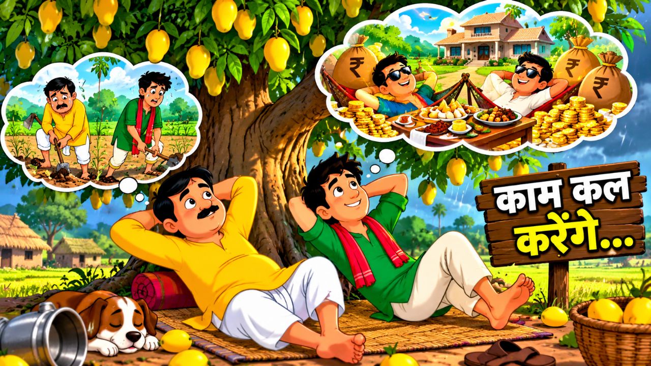 Do Aalsi Dost Ki Kahani