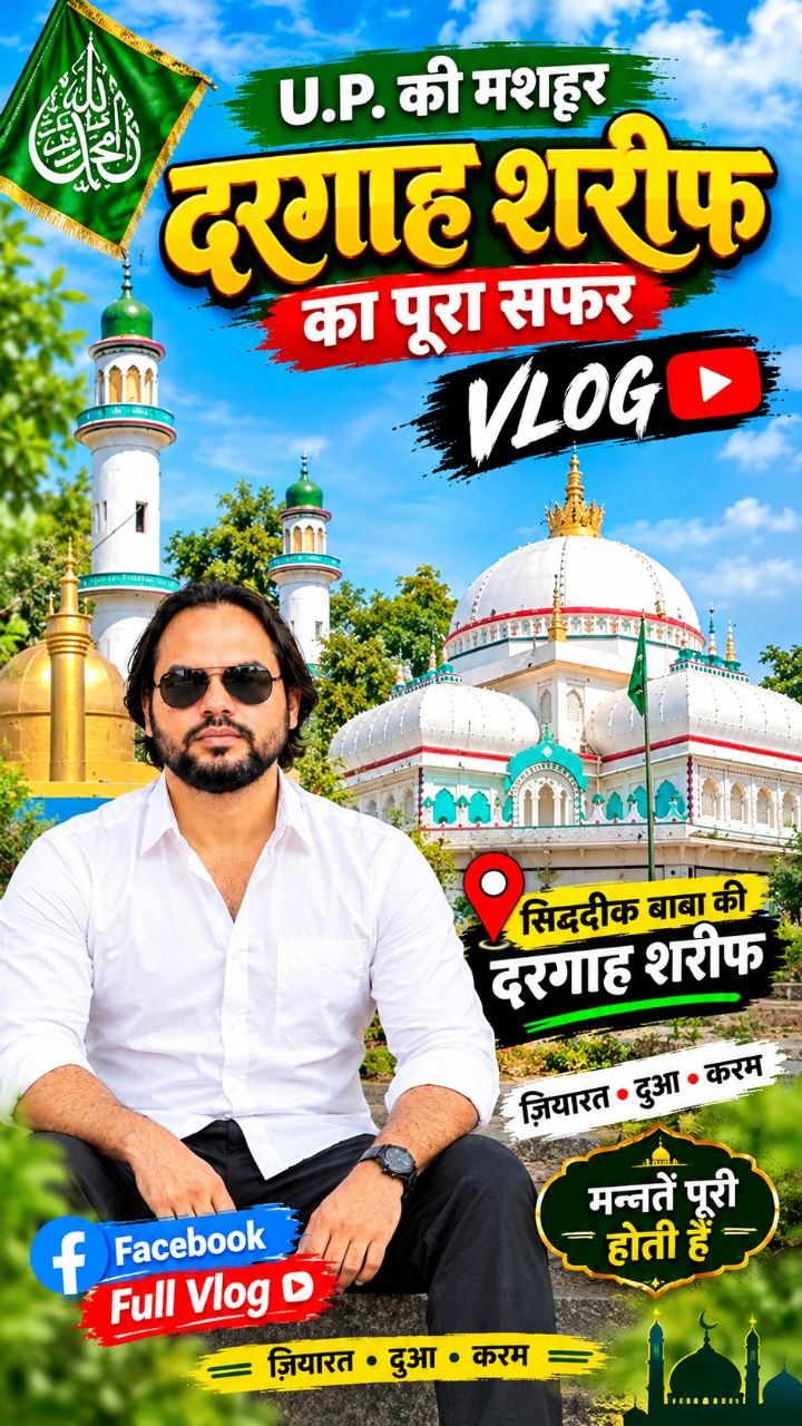 दरगाह शरीफ की खूबसूरत ज़ियारत ❤️ | Dargah Sharif Vlog