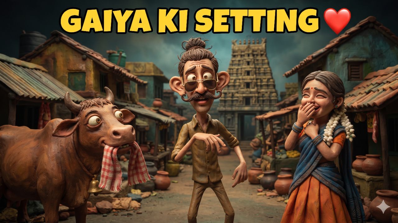 Gaiya ne Karwa Di Setting 🐄💛 | Pehli Nazar | Episode 1