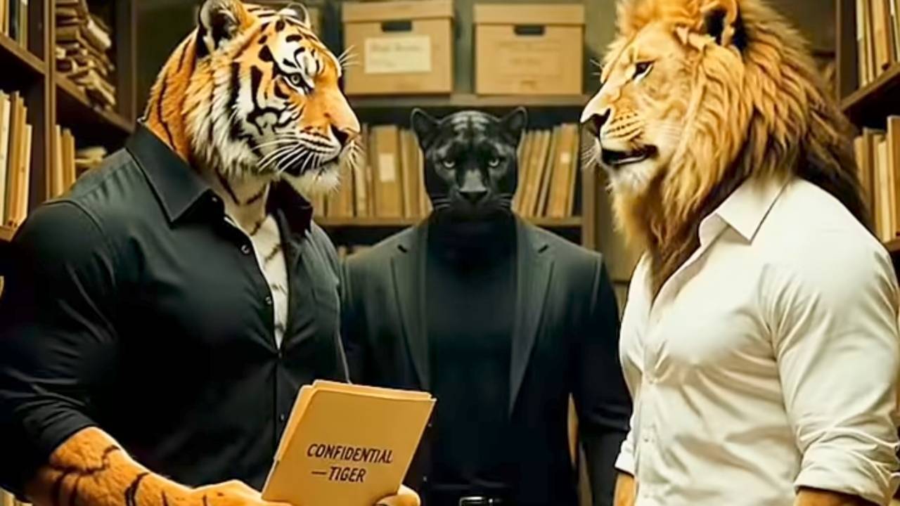 Sheru and tiger 🐯