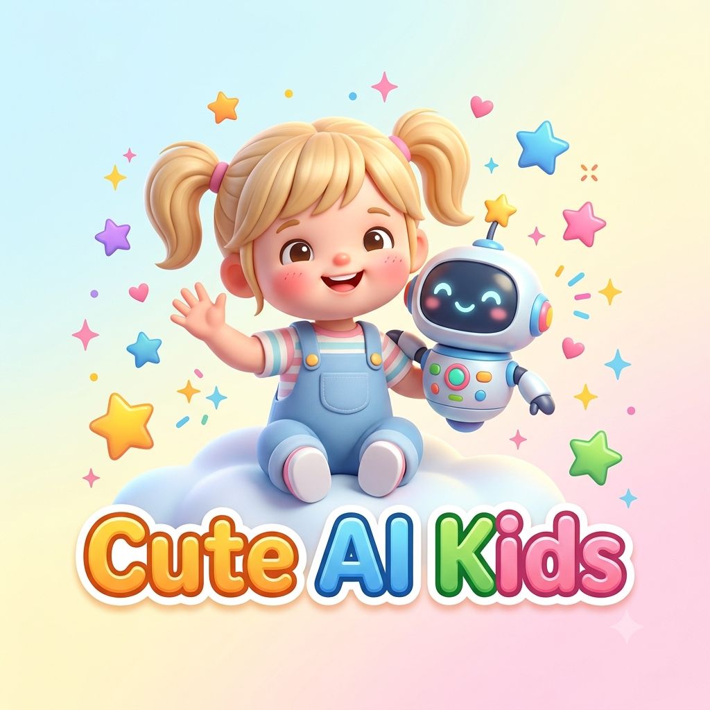 Cute ai kids on Bideo