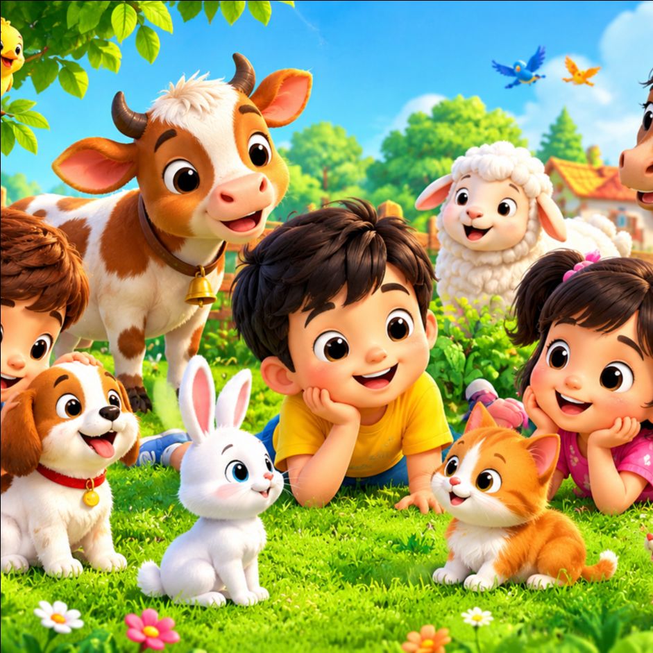 Kids cartoon world on Bideo