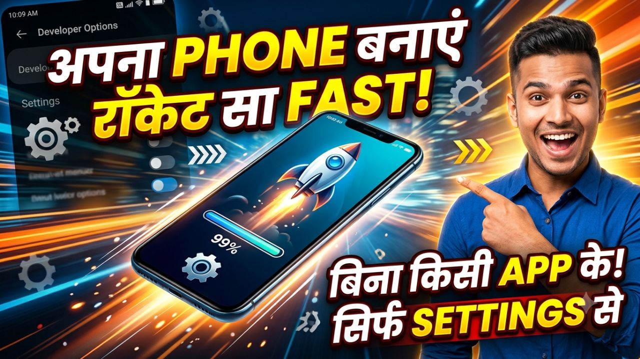अपना Phone बनाएं रॉकेट सा Fast! 🚀 | बिना किसी App के सिर्फ Settings से | Phone Speed Increase Setti