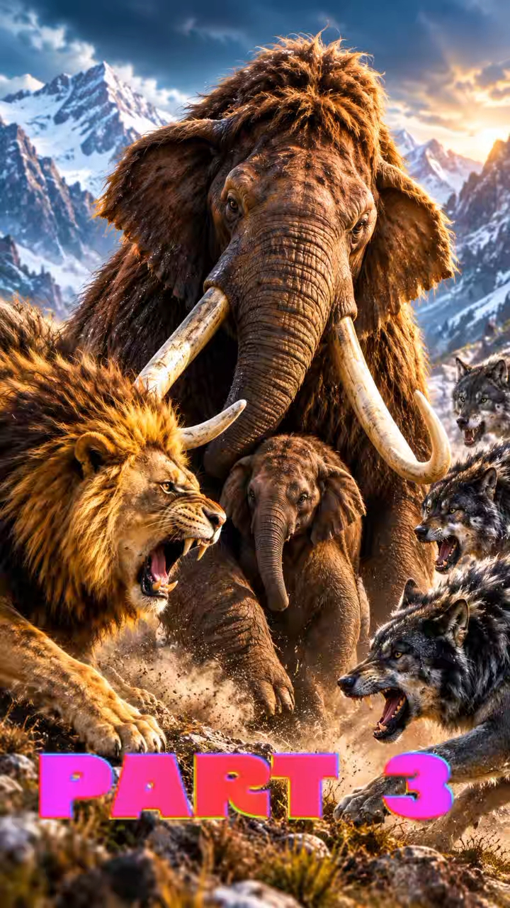 10000 sal purana mammoth 🦣🦣🦣 or use time ke prachin Insan ki kahani