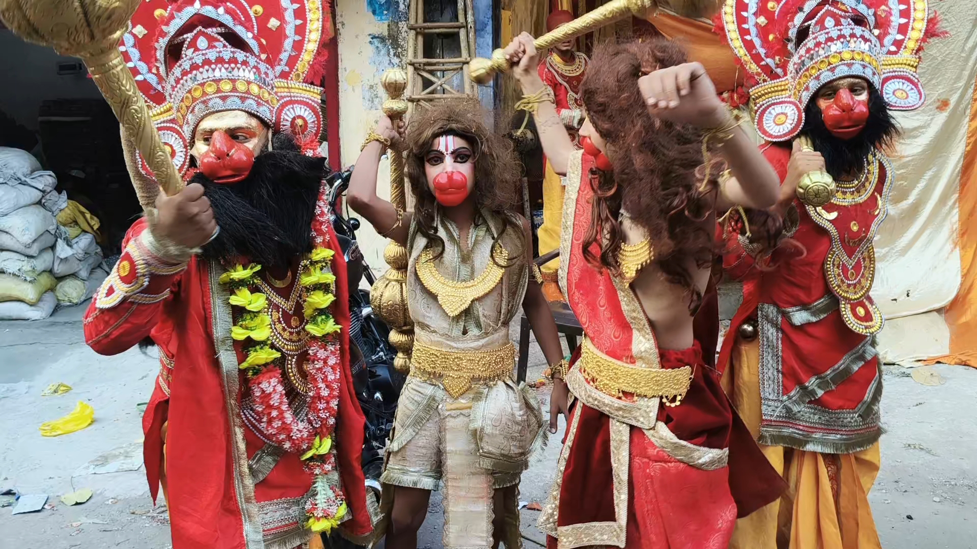 🚩 नवरात्रि में बजरंग सेना का भव्य जुलूस 🙏🔥 | जय माता दी
