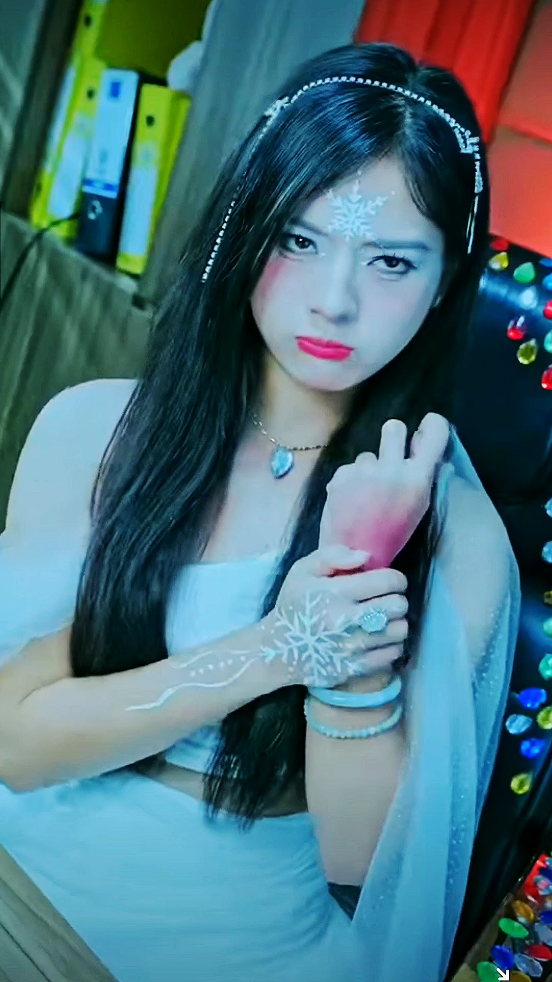 The Ice Queen Fell for the Wrong Guy! ❄️💔 #chang0000  #messyclassroom #schoolcrush #schooldrama