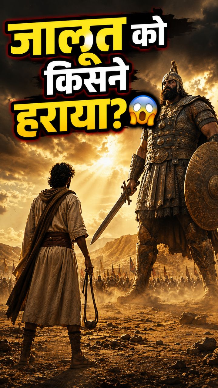 😱 हज़रत दाऊद AS ने ताकतवर जालूत को कैसे हराया? | Prophet Dawud AS Story in Hindi | Islamic Waqia |