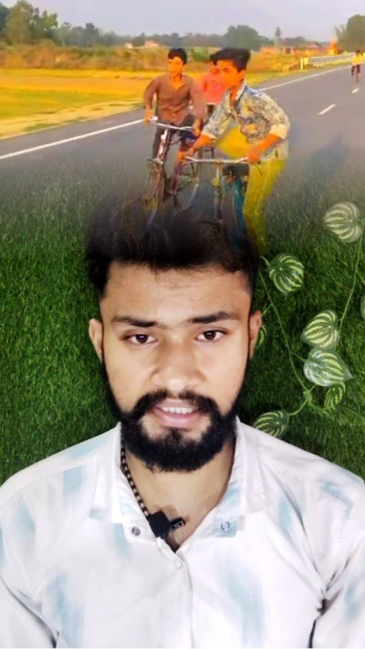गांव की सड़कों पर साइकिल का मजा ही कुछ और है! 😍❤️ बचपन की यादें ताज़ा हो गईं! 🌾🔥
