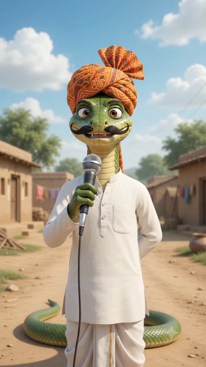 🐍😂 दिन में सोने वाले रात को सो गए… 200 Followers कम हो गए! 🤣🎤 #FunnyReels