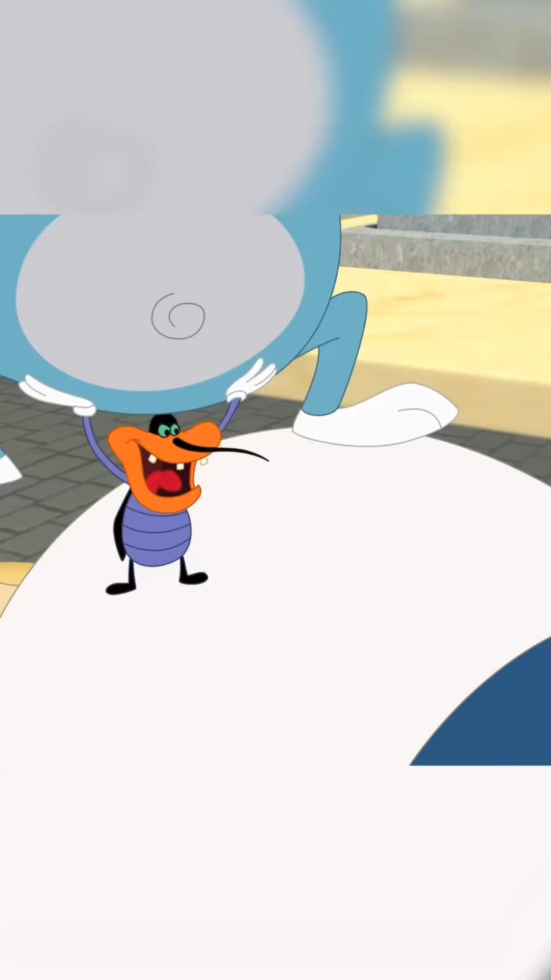 Oggy and Cockroach😂