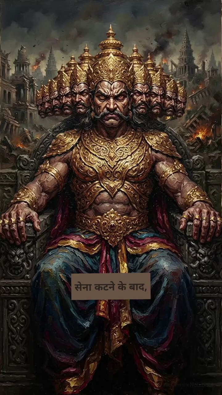 कुंभकरण को नींद से जगाया