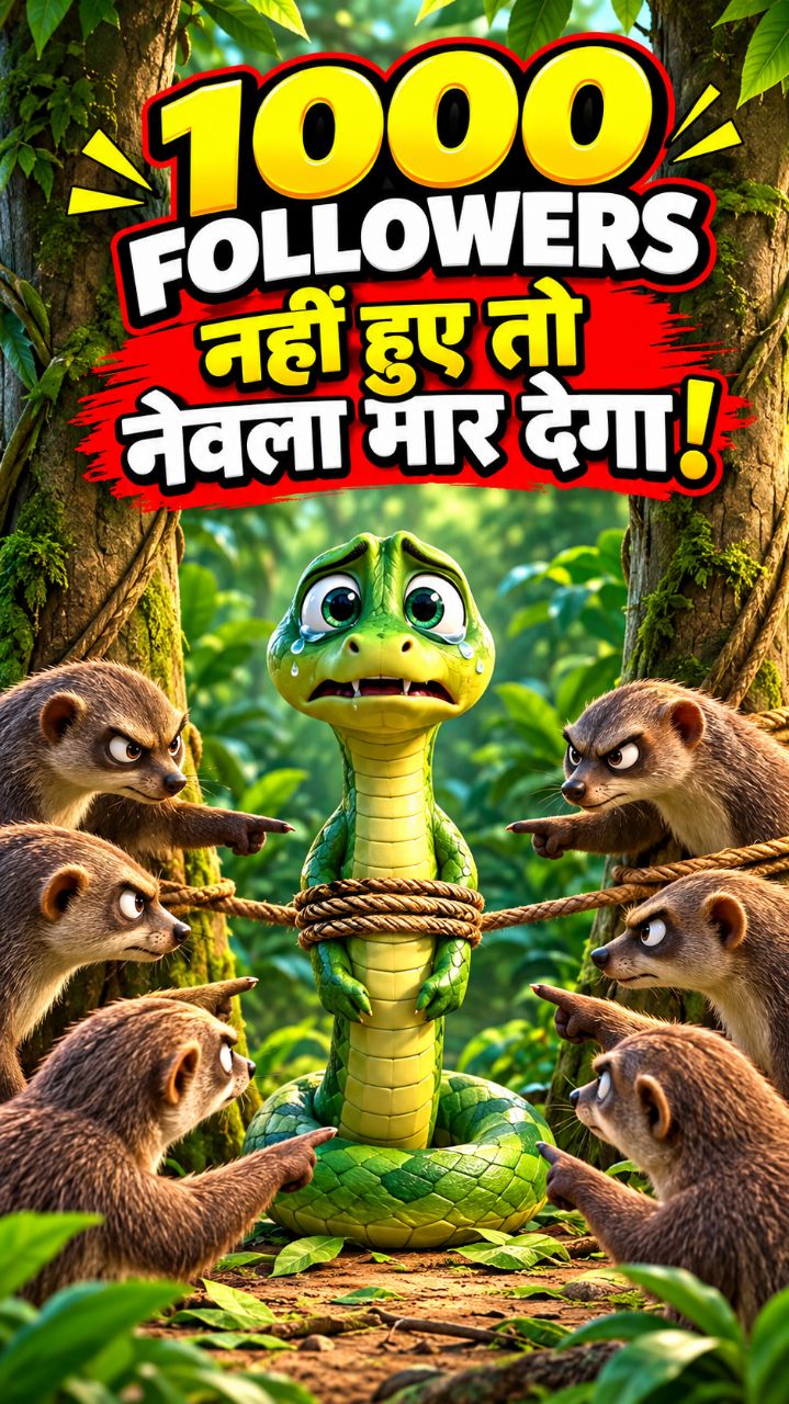 Ensanwa Sapwa Ko Bacha Lo 🙏🐍💯 #treding #shorts #viral #cartoon #video