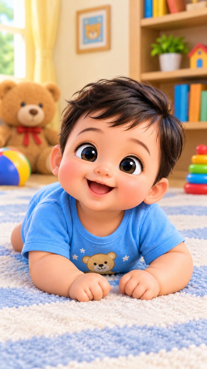 Baby cartoon @Bideo