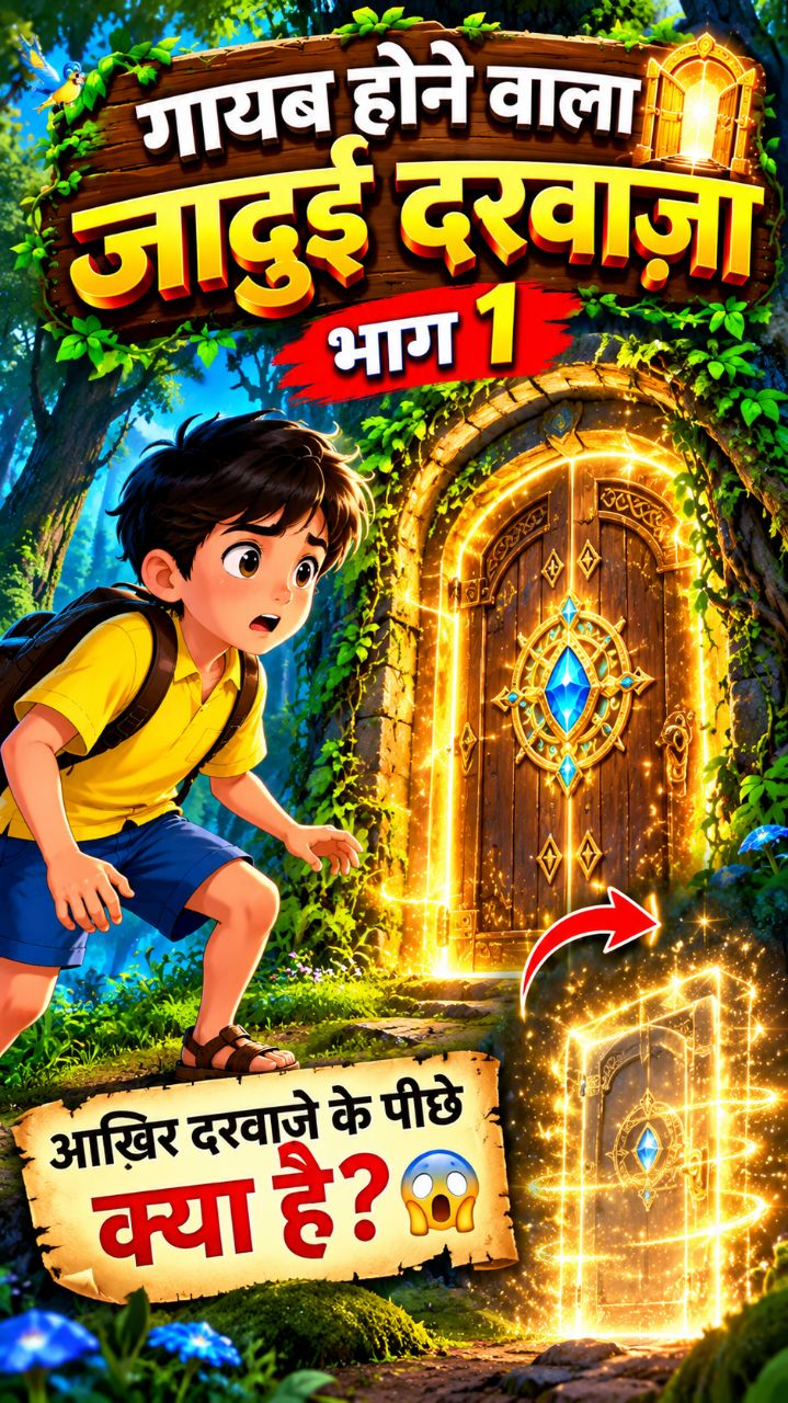 गायब होने वाला जादुई दरवाज़ा