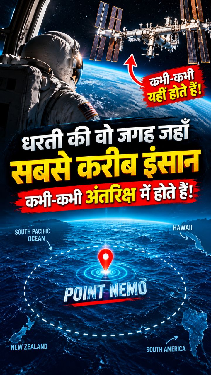 🌊😱 धरती की वो जगह जहाँ सबसे करीब इंसान कभी-कभी अंतरिक्ष में होते हैं! 🚀