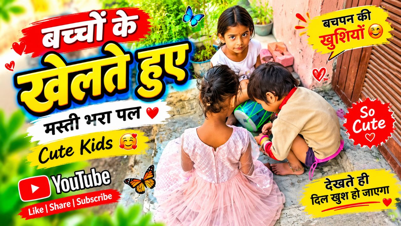 भाई बच्चों ने देखा क्या बना दिया  omg