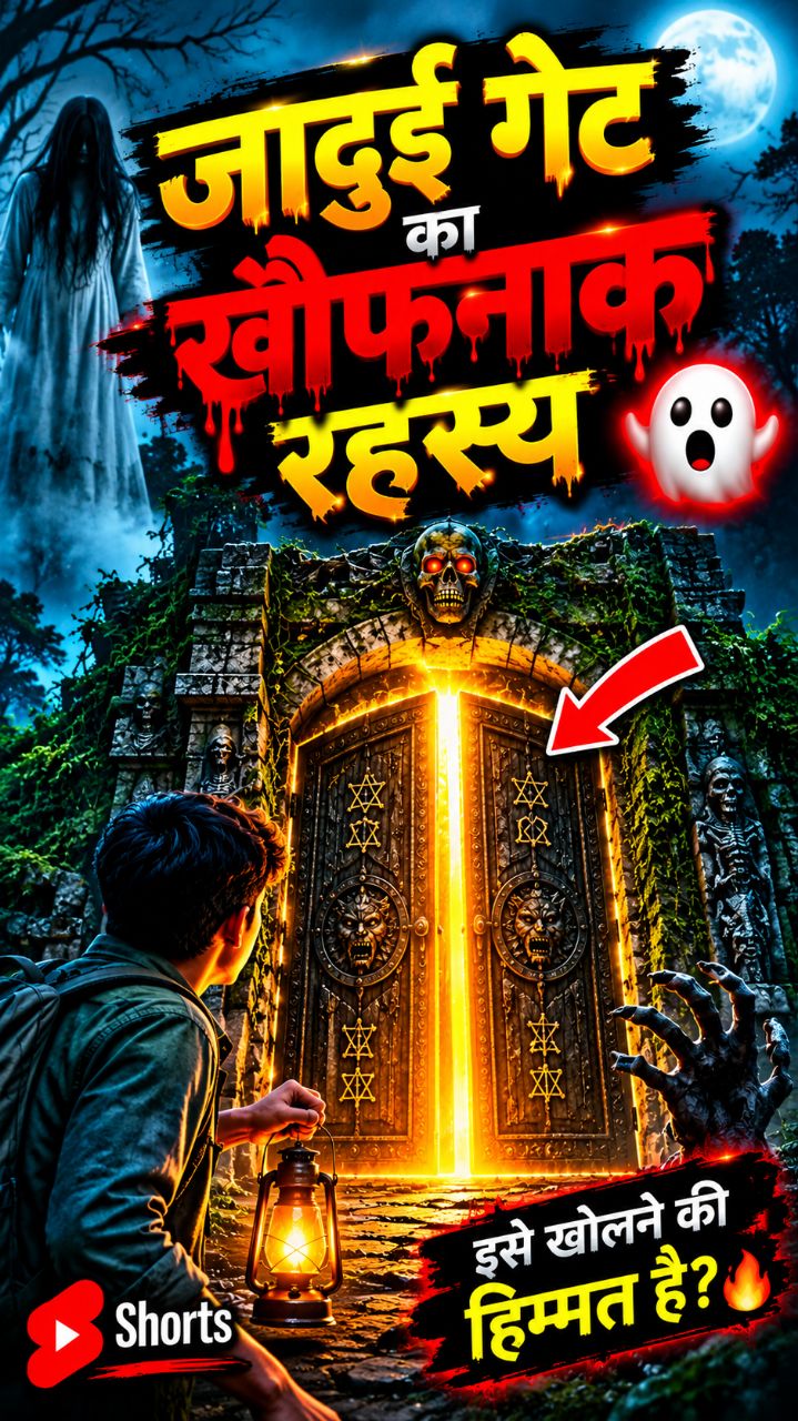 जादुई गेट का रहस्य 💀☠️ #viral