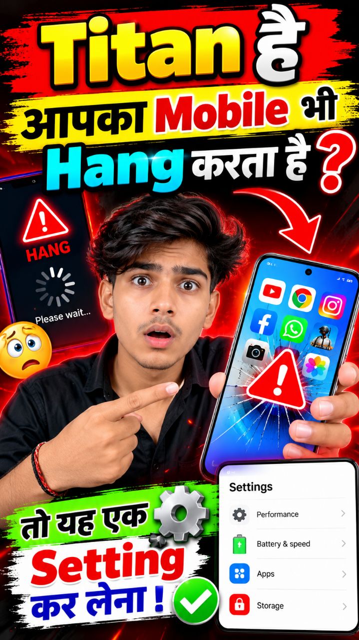 Mobile hang kar raha hai