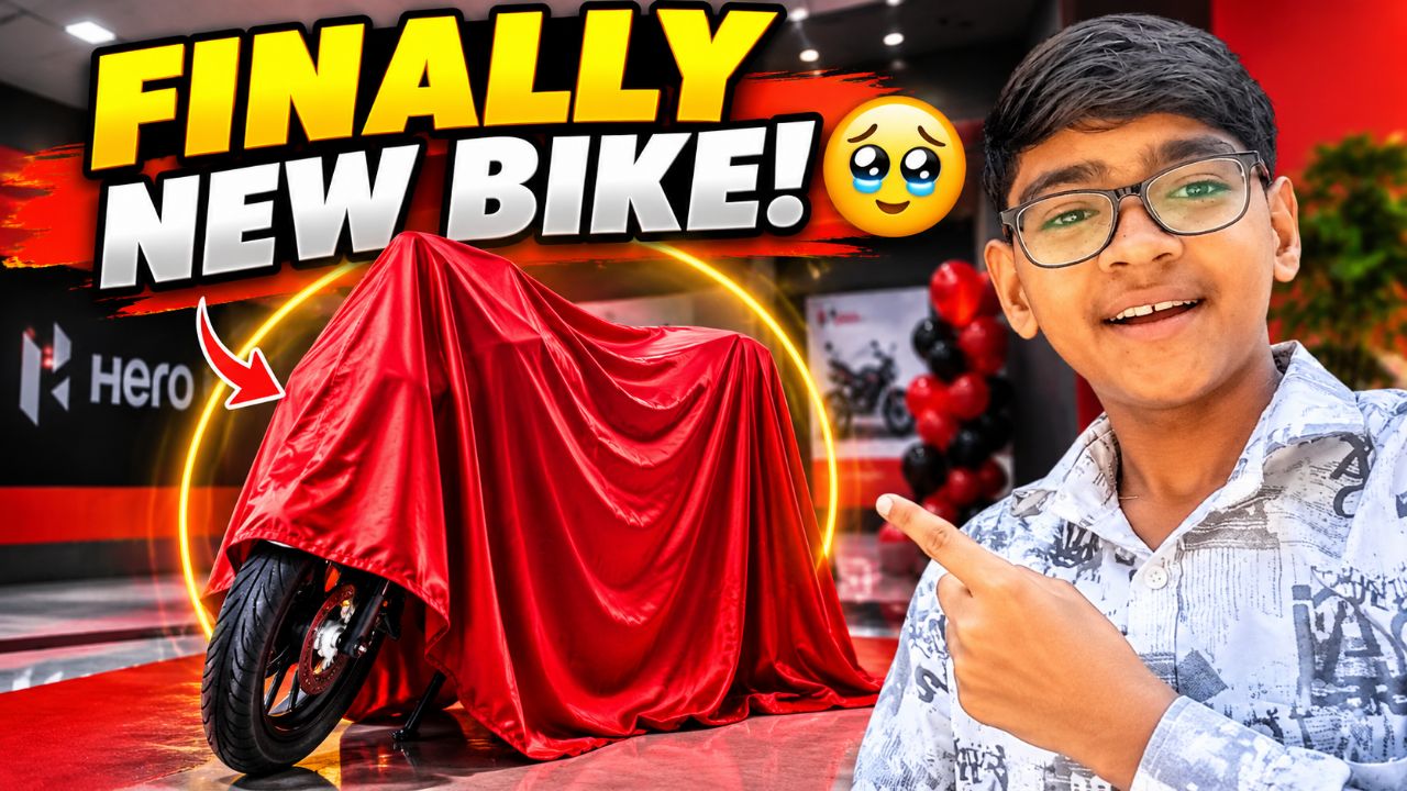 😍 Finally! मेरी नई  Bike आ गई 🏍️❤️ | Buy New Bike | Village Vlog