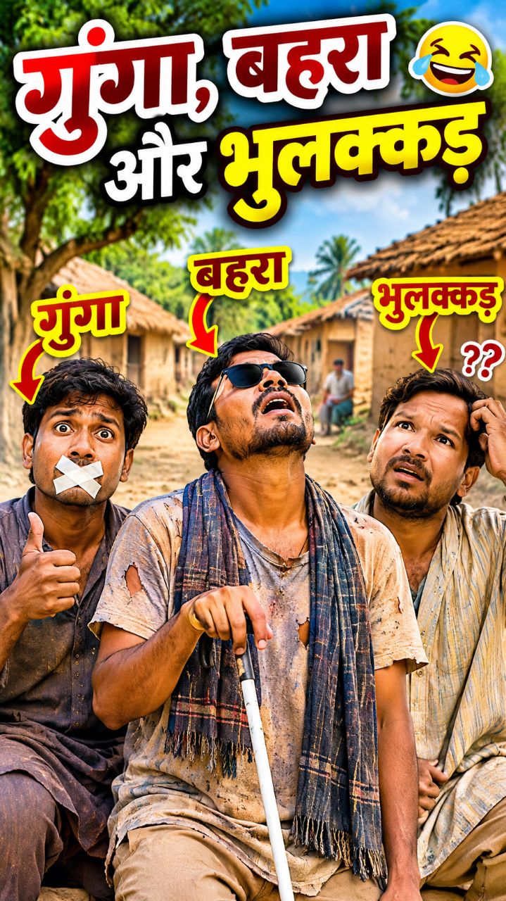 Gunga bhehra bhulakkad ki funny comedy