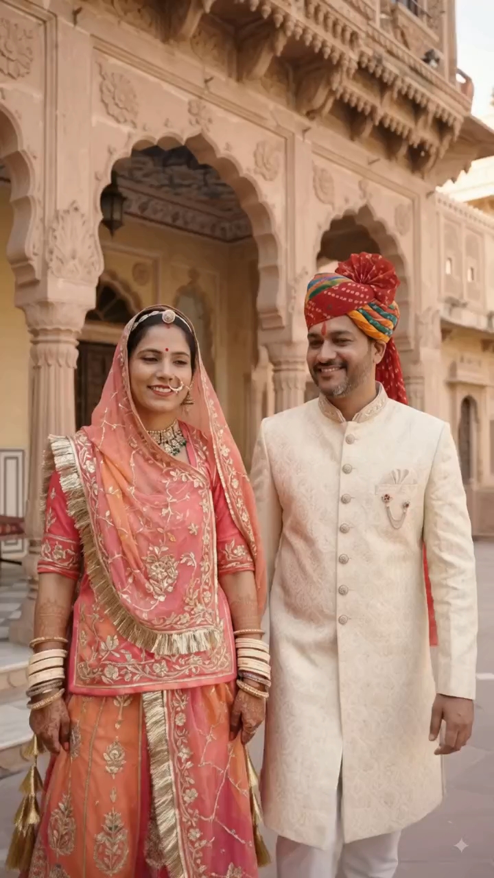 Rajasthani looking