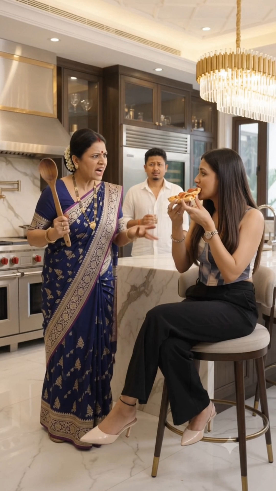 Saas Bahu aur beta ka funny episode 1