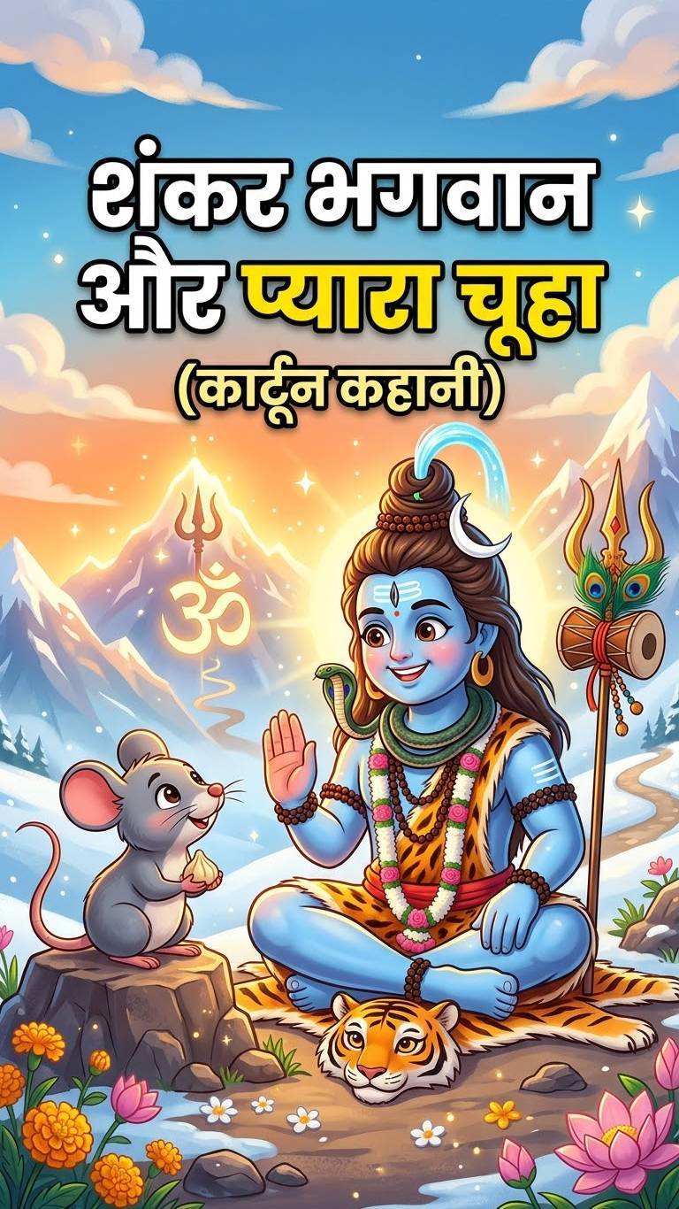 शंकर भगवान और चूहे की फुल कॉमेडी