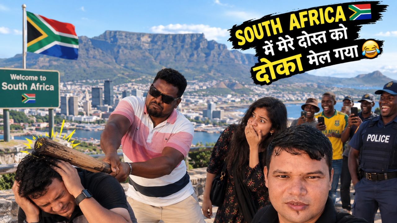 😂🇿🇦 आज साउथ अफ्रीका 🇿🇦 में मेरे दोस्त को उसकी गर्लफ्रेंड ने धोखा दे दिया 💔😭
दोस्त बोला: “भाई,