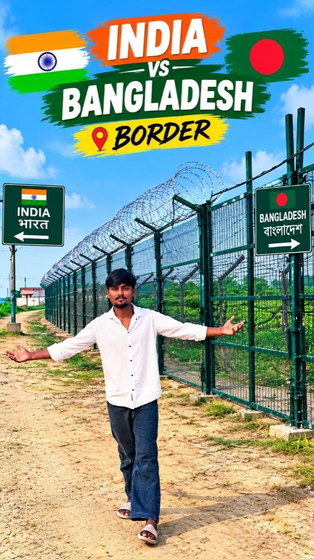India-Bangladesh Border #minivlog #bsfborder #explore #vlog #csbrajavlogs