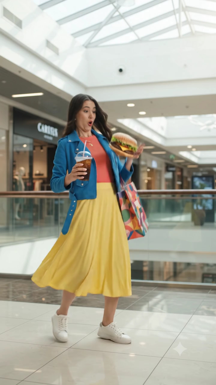 **AI VIDEO PROMPT — 360° BULLET TIME FOOD COMMERCIAL**

Use the provided reference image as the ex