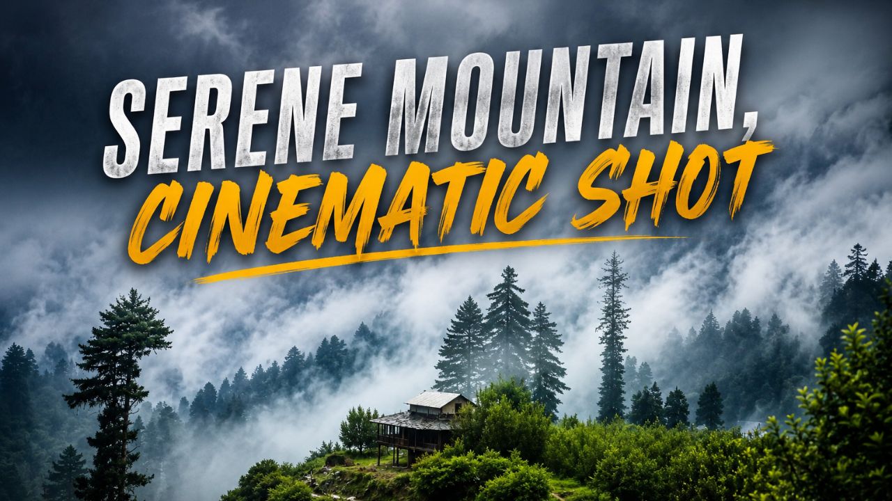 Serene mountain 🏔️|| cinematic shot