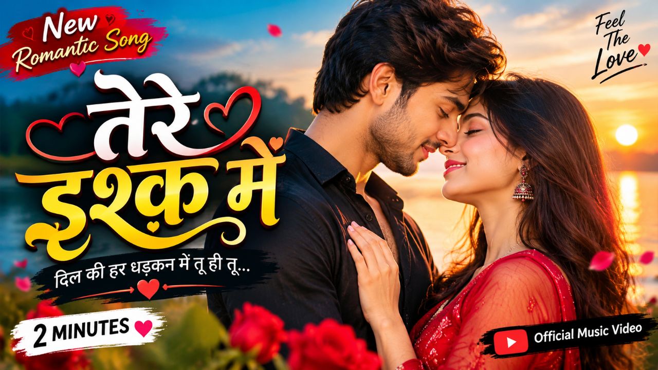 ❤️ तेरे इश्क़ में 💕 | New Hindi Romantic Song 2026 | Heart Touching Love Song | Tere Ishq Mein