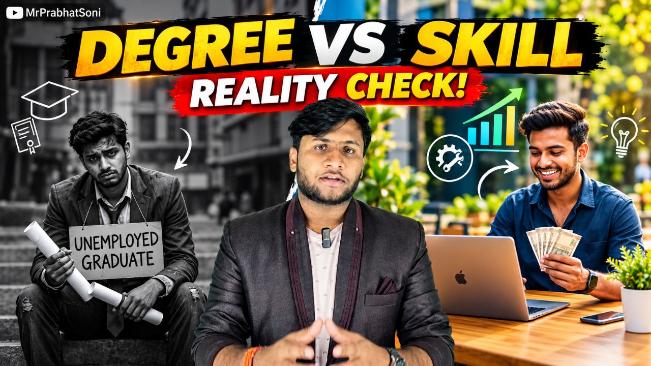 What Is a Skill?बिना पढ़े लिखे लोग लाखों कैसे कमा रहे हैंThe Real Reason Why Graduates Are Unemploy