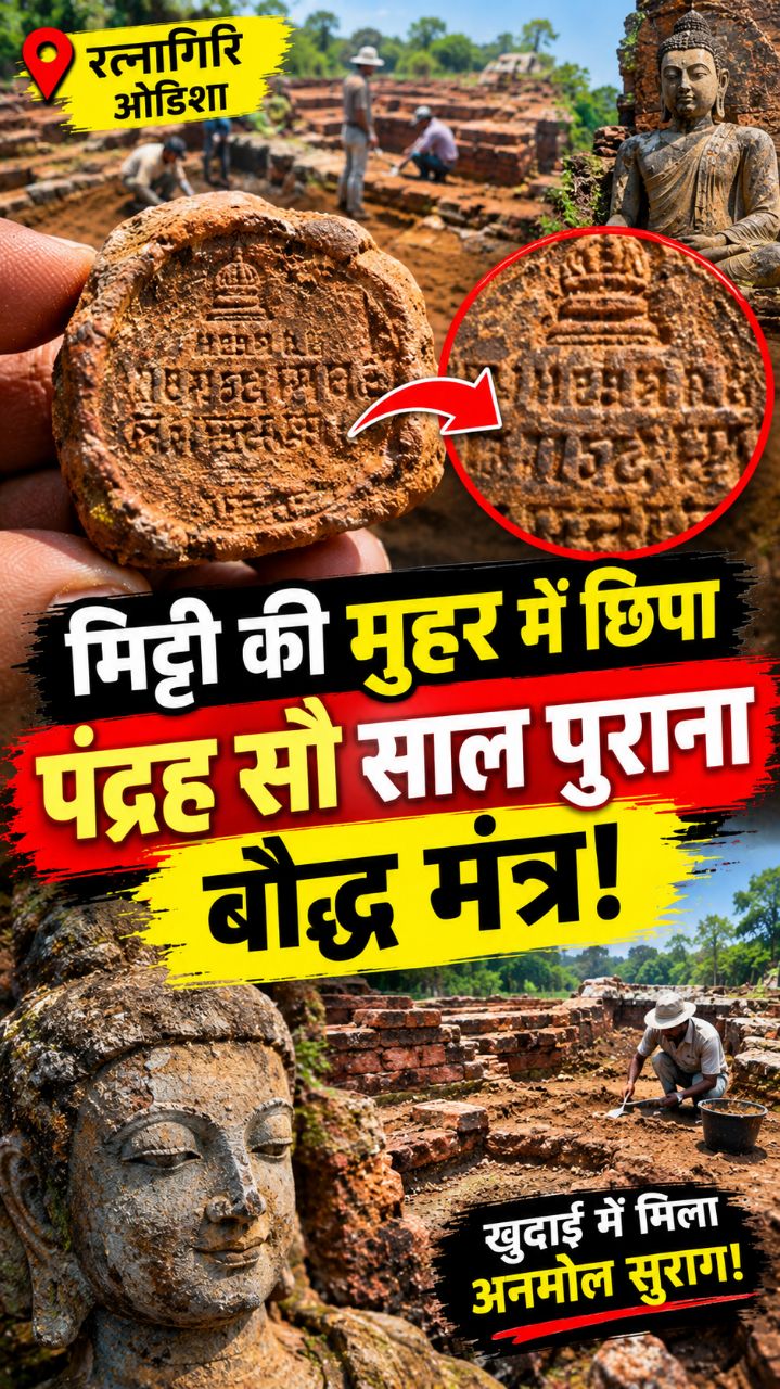 1. मिट्टी की मुहर में छिपा पंद्रह सौ साल पुराना मंत्र! #Buddhism #History2.  #Archaeology