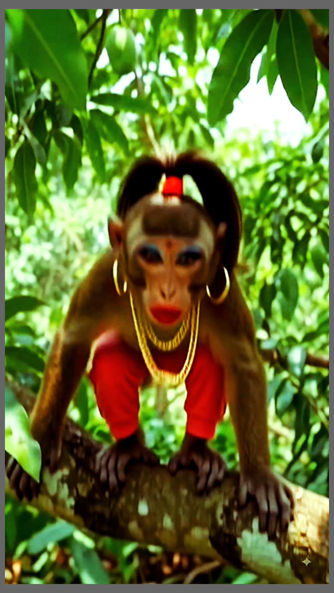 monkey makeup