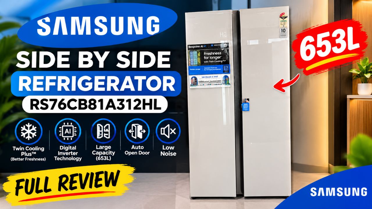 Samsung side by side refrigerators