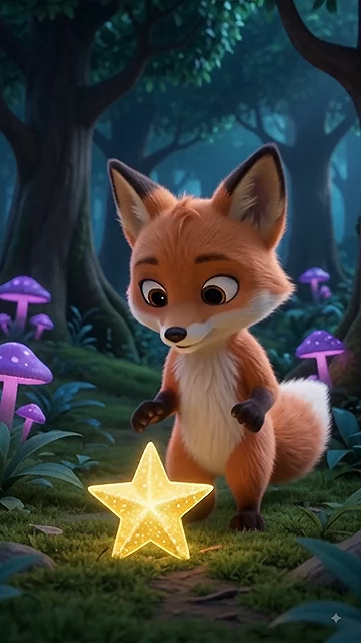 🦊⭐ The Jackal and the Magical Star ✨🌙