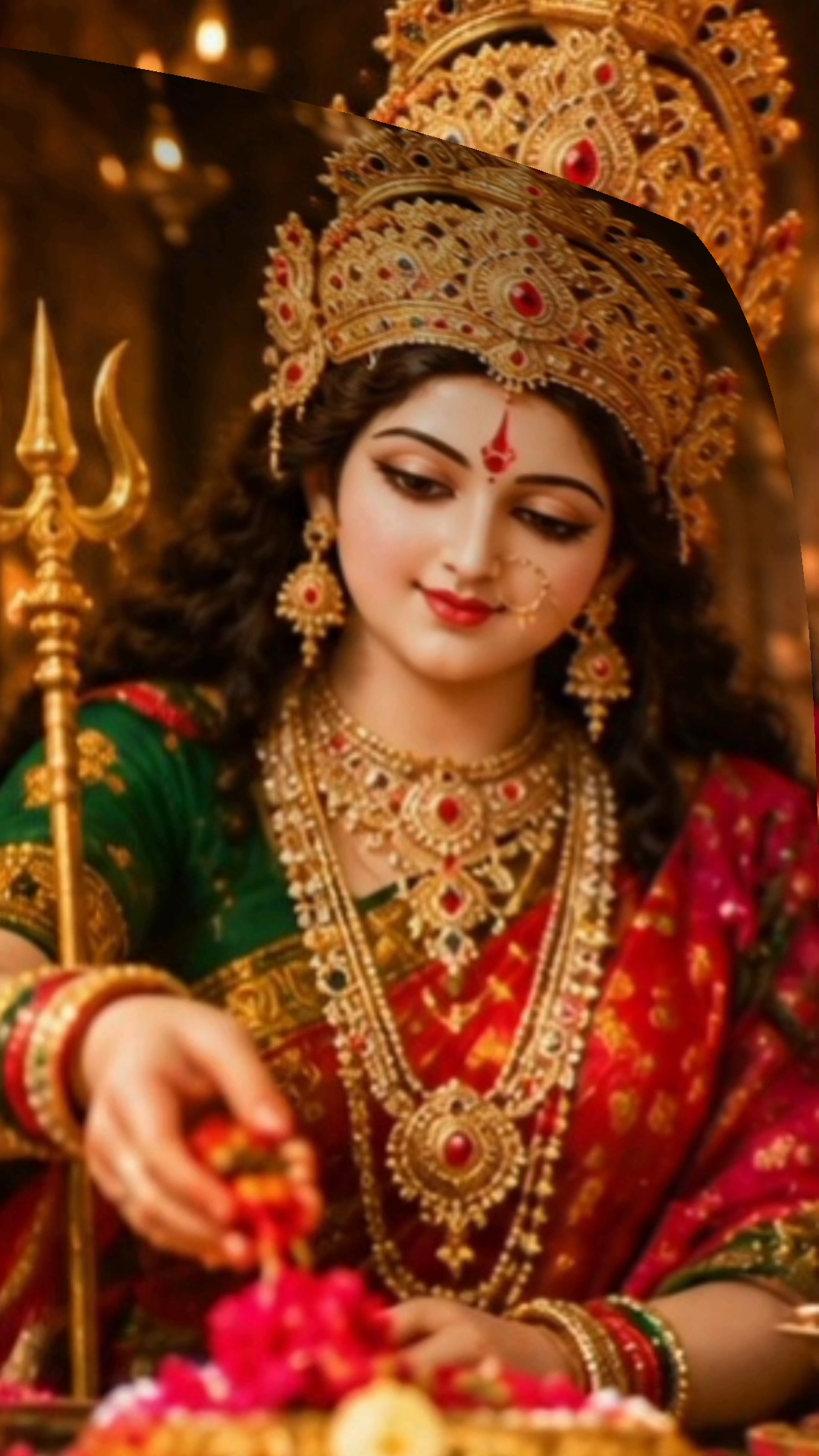 🚩 माँ दुर्गा अपने भक्तों के सभी दुख दूर करें 🙏 #shorts