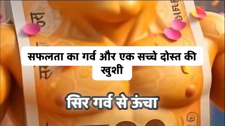 Safalta ka garv aor ek sacha dost