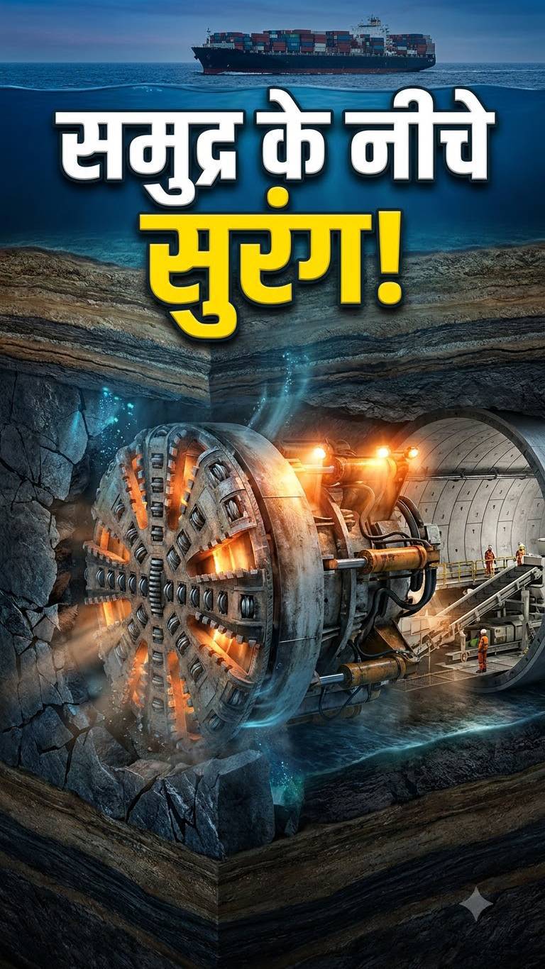 Samudri tonnel tbm machine se kase banegi