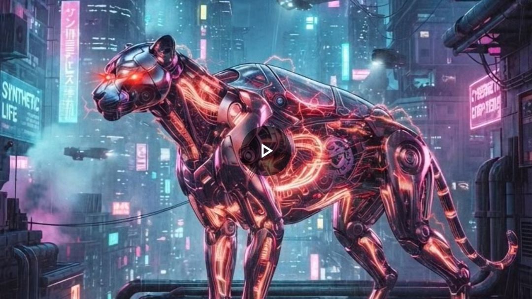🔥 Title: AI Black Panther 🐈‍⬛🔥 जंगल का सबसे खतरनाक शिकारी! | 3D AI Animation #Shorts